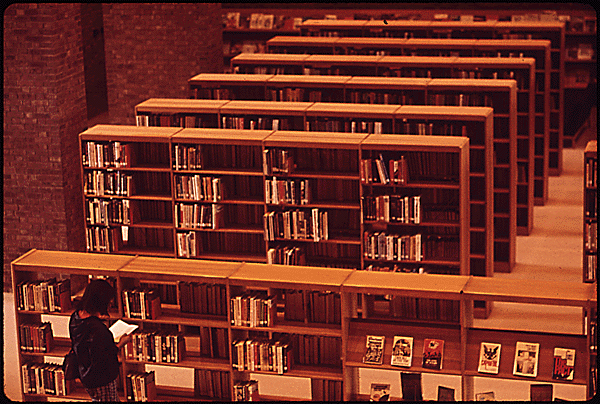 Haun, D. (1973 May). Rogers Memorial Library. The Environmental Protection Agency's Program to Photographically Document Subjects of Environmental Concern, 1972 - 1977. National Archives and Records Administration, 546549.